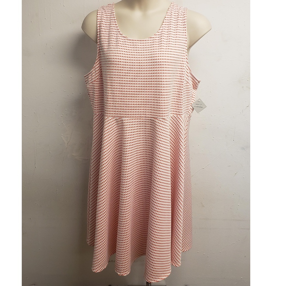 NWT Molly + Isadora 3X Plus Size Sleeveless Dress
